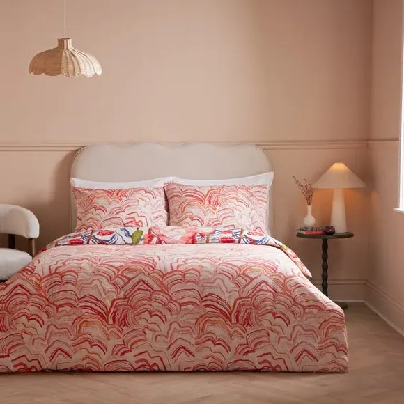 Terranova Reversible Duvet Cover and Pillowcase Set - Polycotton alternate view