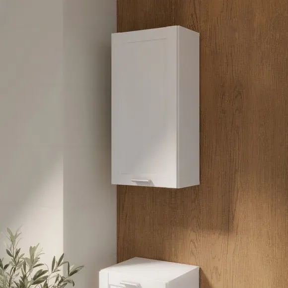 Lokko 1-Door Wall Cabinet - White product