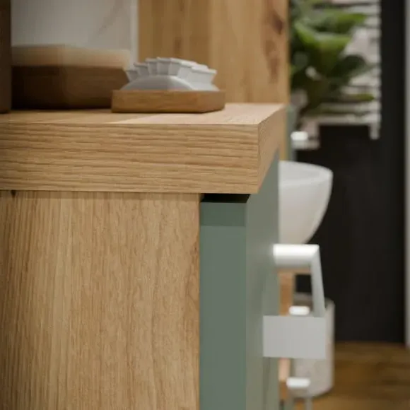 Veris Under Sink 2 Door Storage Unit - Sage alternate view