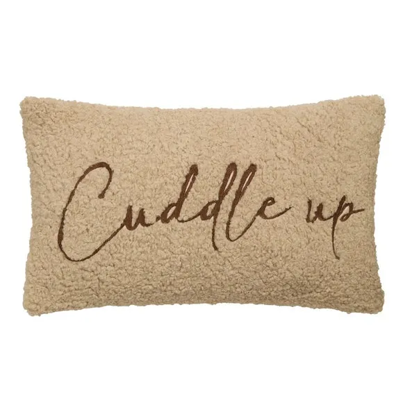Fusion Cuddle Up Rectangle Cushion - Natural, Polyester alternate view