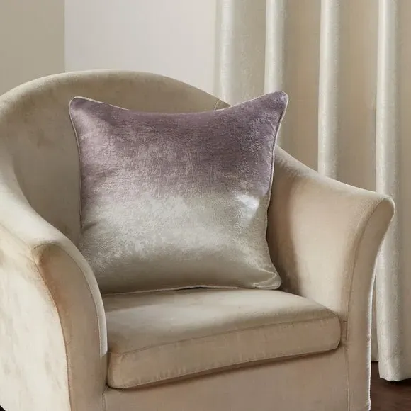 Fusion Ombre Strata Square Cushion - Chocolate Brown, Polyester product