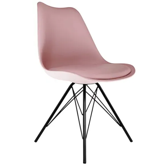 Dining Chair with Removable Pad - Blush, Plastic alternate view