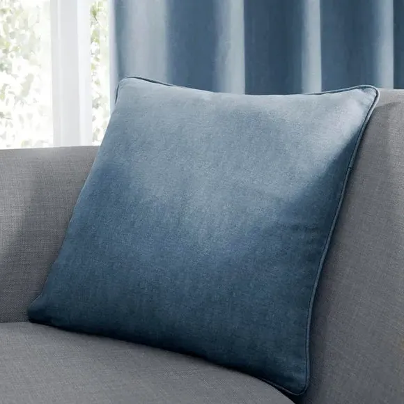 Sorbonne Square Cushion - Blue, Cotton product