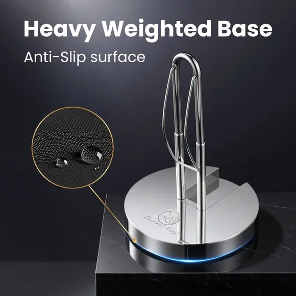 Kitchen Towel Holder - Silver, Stainless Steel alternate view