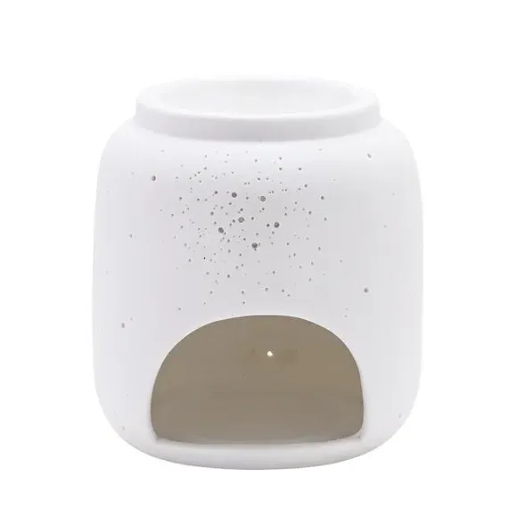 Round Ceramic Oil Burner - White product