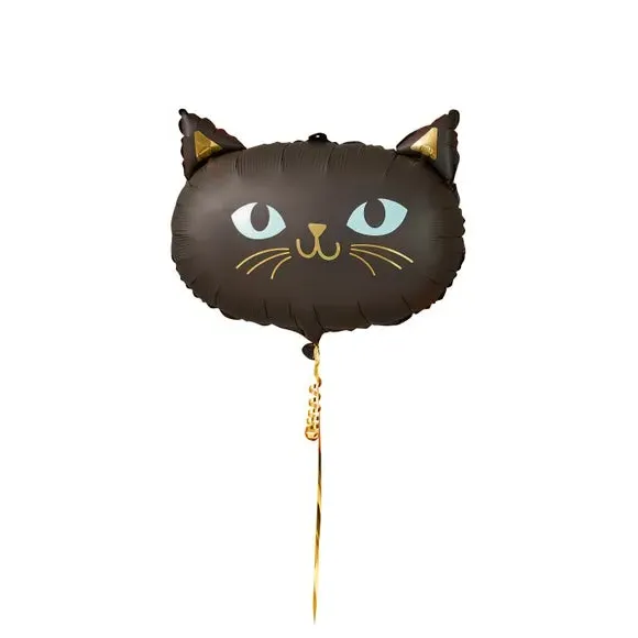 Black Cat Foil Balloon - Black product
