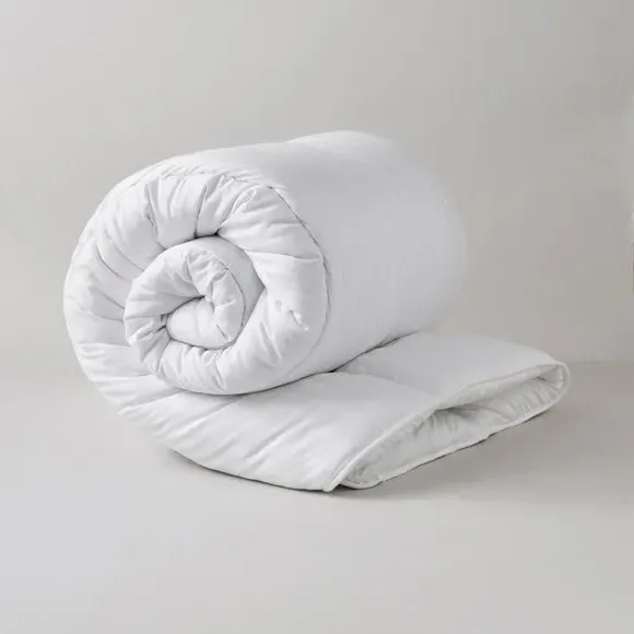 10.5 Tog Duvet with Hollowfibre - White, Cotton alternate view