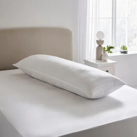 Anti-Allergy Body Pillow Firm Support - White, Cotton product