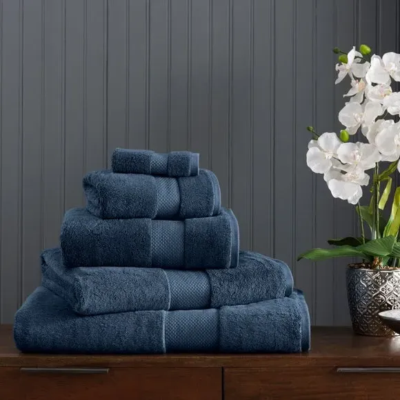 Cotton Viscose Towel - Night Sky