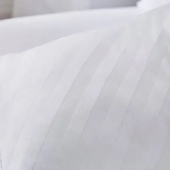 Luxury Cotton V-Shape Side Sleeper Pillow - White alternate view