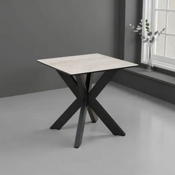 Athena Ceramic Lamp Table - Beige product