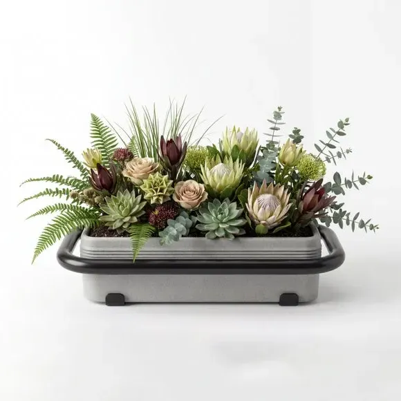 Wall Planter Rail - Black alternate view