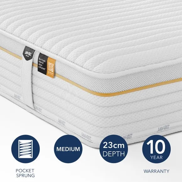 Bio Fresh 2000 Pocket Hybrid Mattress - White product