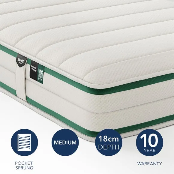 Jay-Be Natural Bamboo E-Pocket Kids Hybrid Mattress product