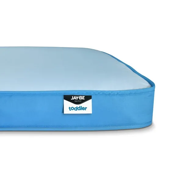 JayBe Toddler Pocket Sprung Mattress Waterproof - Light Blue alternate view