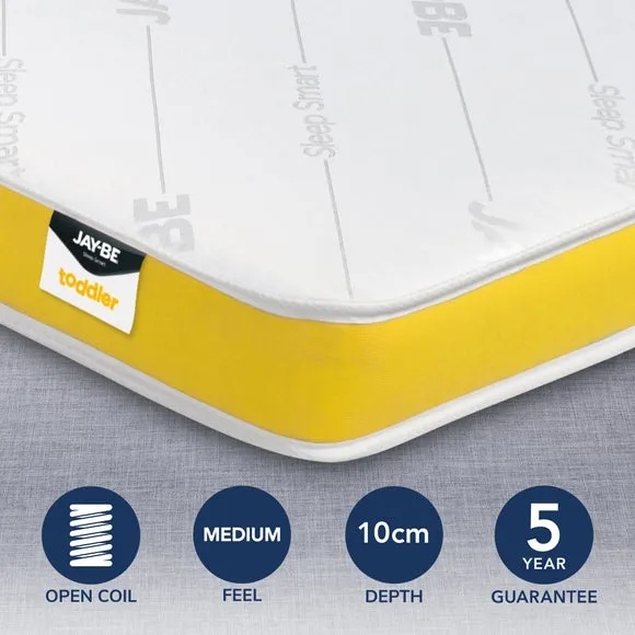 Toddler Medium Anti Allergy Pocket Sprung Mattress - White product