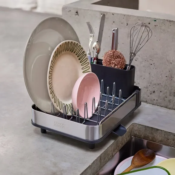 Extend Slim Steel Dish Rack - Black alternate view