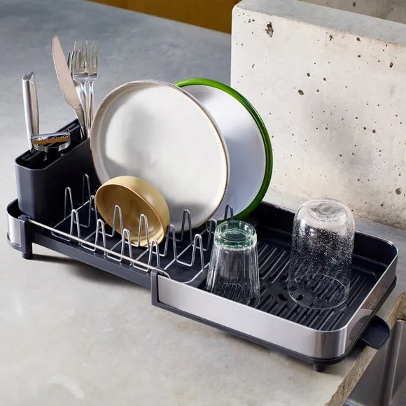 Extend Slim Steel Dish Rack - Black product