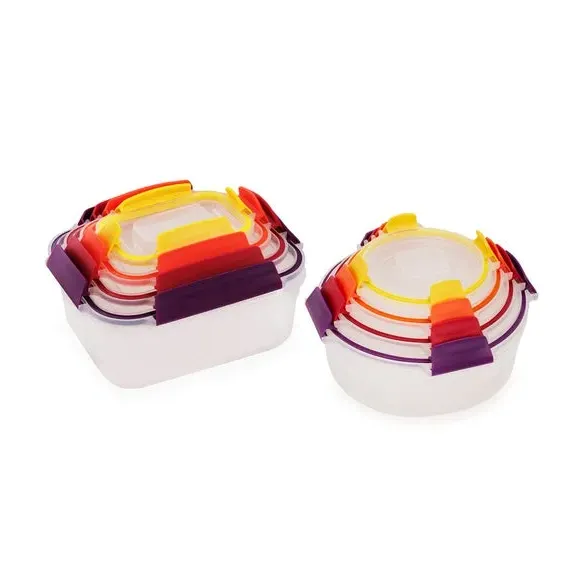 Joseph Joseph Nesta Set of 8 Storage Containers - Multicolor