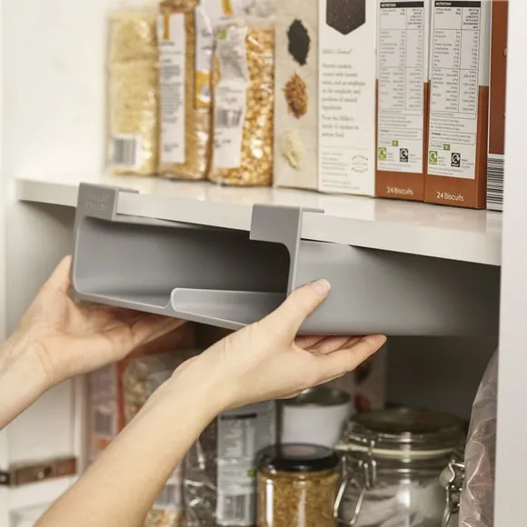 Joseph Joseph Under-Shelf Film, Foil & Bag Organiser - Grey product