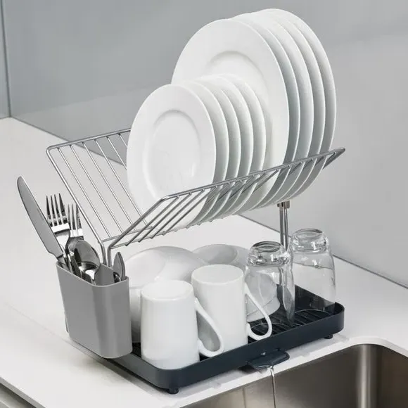 Y-Rack 2-Tier Dish Drainer - Grey product