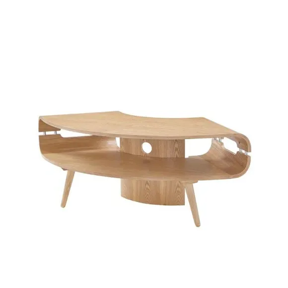 Havana Corner TV Unit with Cable Management - Oak alternate view