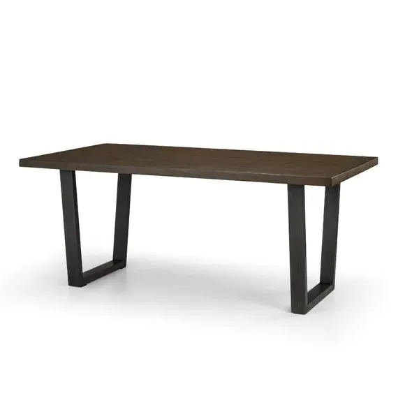 6-Seater Rectangular Dining Table - Dark Oak alternate view