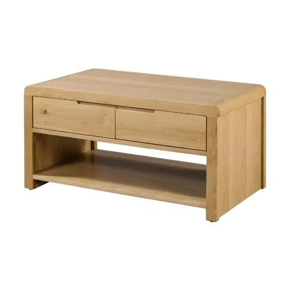 Curve Coffee Table - Oak Brown alternate view
