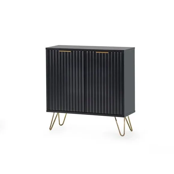 Murano Compact Sideboard - Matt Black alternate view