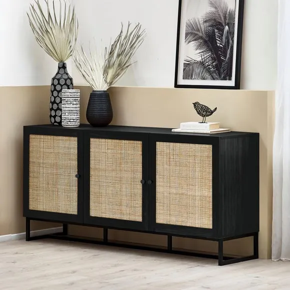 Padstow Extra Wide Sideboard - Black product