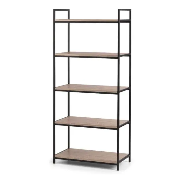 Tribeca Tall Bookcase - Black, Metal alternate view