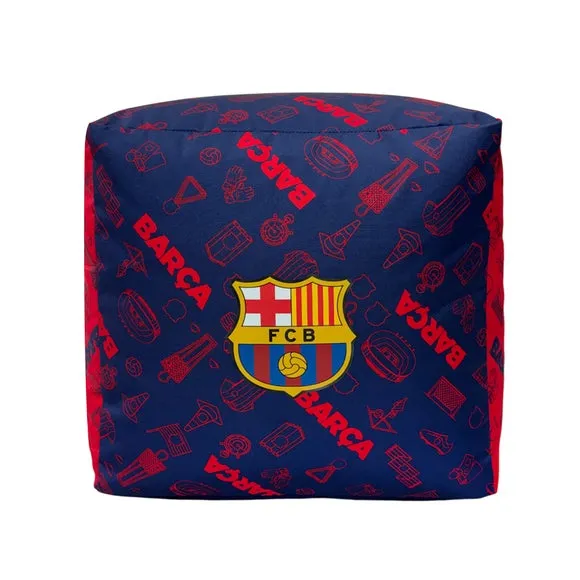 Barcelona Football Club Cube Bean Bag - Blue alternate view