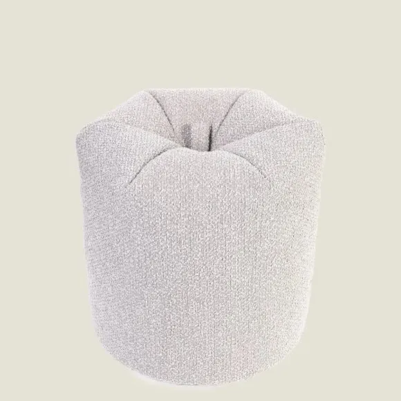 Boucle Bean Bag - Cream alternate view