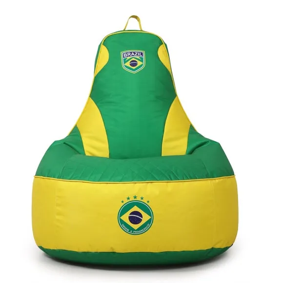 Brazil Gaming Bean Bag Chair - Yellow product