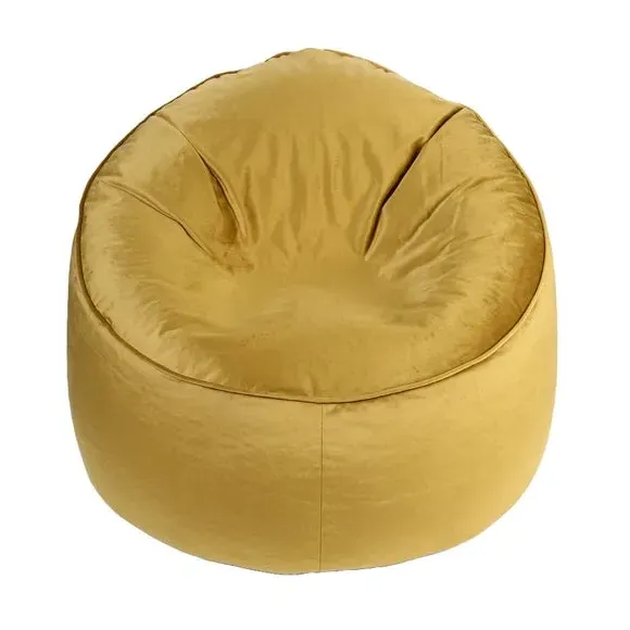 Cool Chill Velvet Bean Bag - Gold product