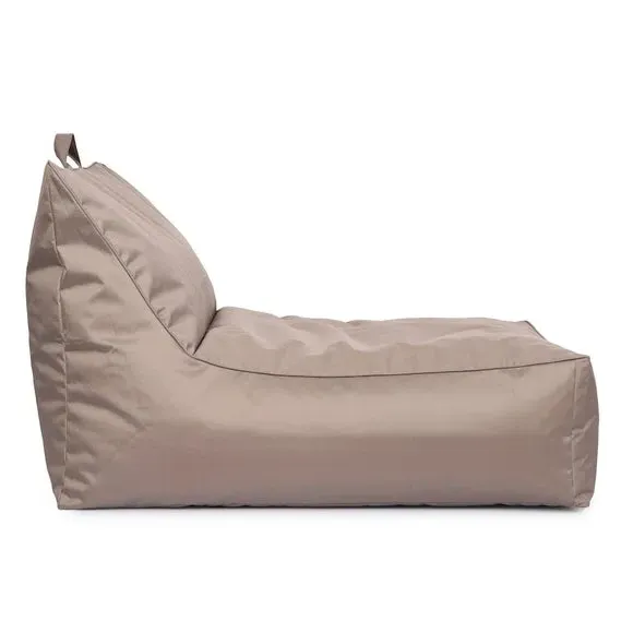 Indoor Outdoor Bean Bag Day Bed - Light Brown alternate view