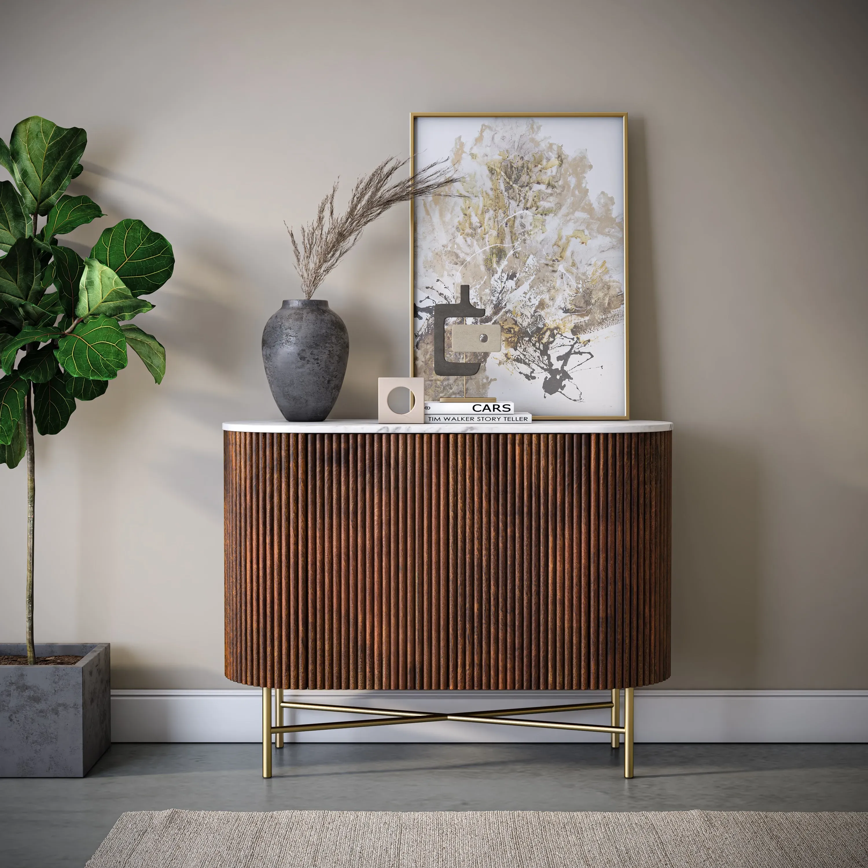 kiera-small-sideboard-mango-wood-real-marble-brown image