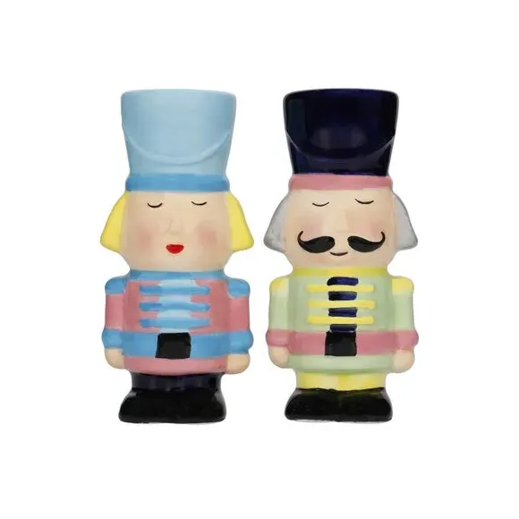 The Nutcracker Collection Ceramic Salt and Pepper Shakers alternate view