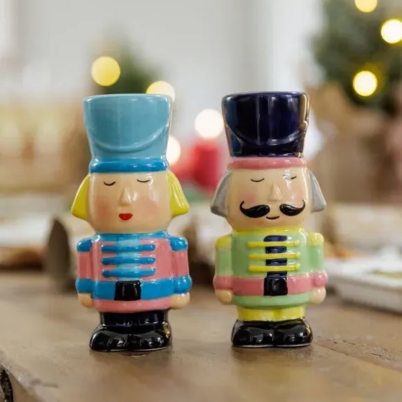 The Nutcracker Collection Ceramic Salt and Pepper Shakers product