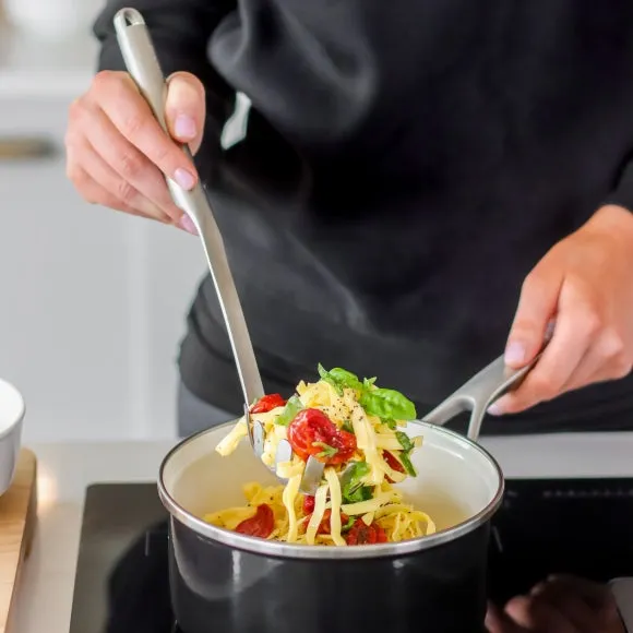 KitchenAid Pasta Serving Spoon - Silver, Stainless Steel alternate view