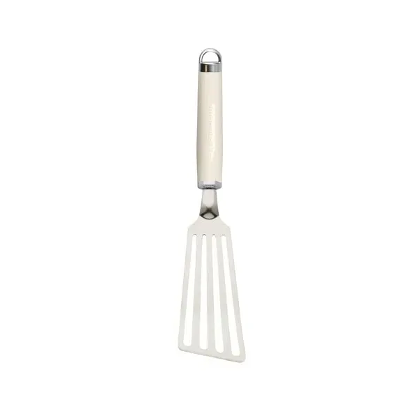 KitchenAid Stainless Steel Flex Turner - Cream, Nylon