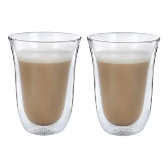 La Cafetiere Jack Set of 2 Latte Cups - Clear, Borosilicate Glass product