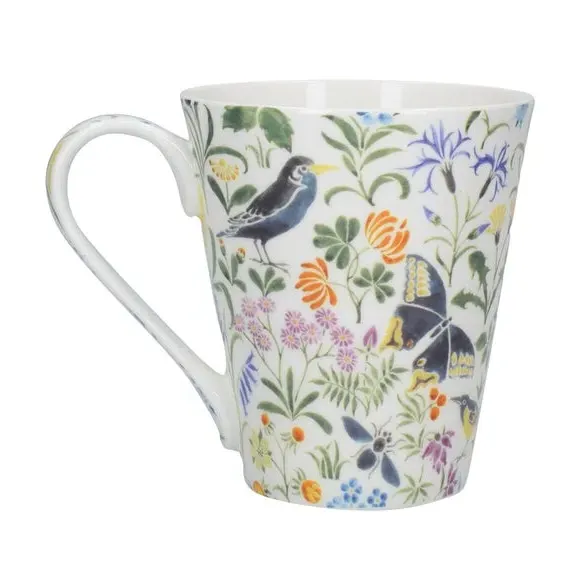 Victoria And Albert Bee Garden Conical Mug - Multicolor, Fine Bone China alternate view