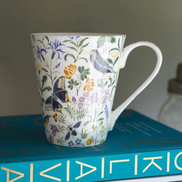 Victoria And Albert Bee Garden Conical Mug - Multicolor, Fine Bone China product