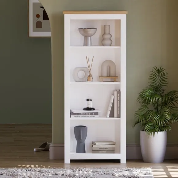 Arlington 4-Tier Bookcase - White alternate view