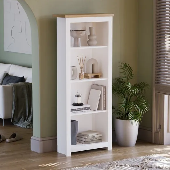 Arlington 4-Tier Bookcase - White product