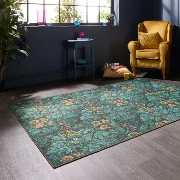 Hedgerovia Rug - Teal