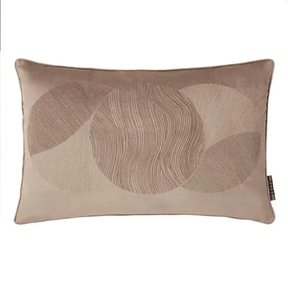 Venus Desire Rectangle Cushion - Mink, Velvet alternate view