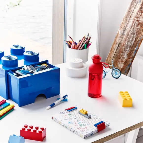 LEGO Brick 4-Drawer Desk Storage - Blue product