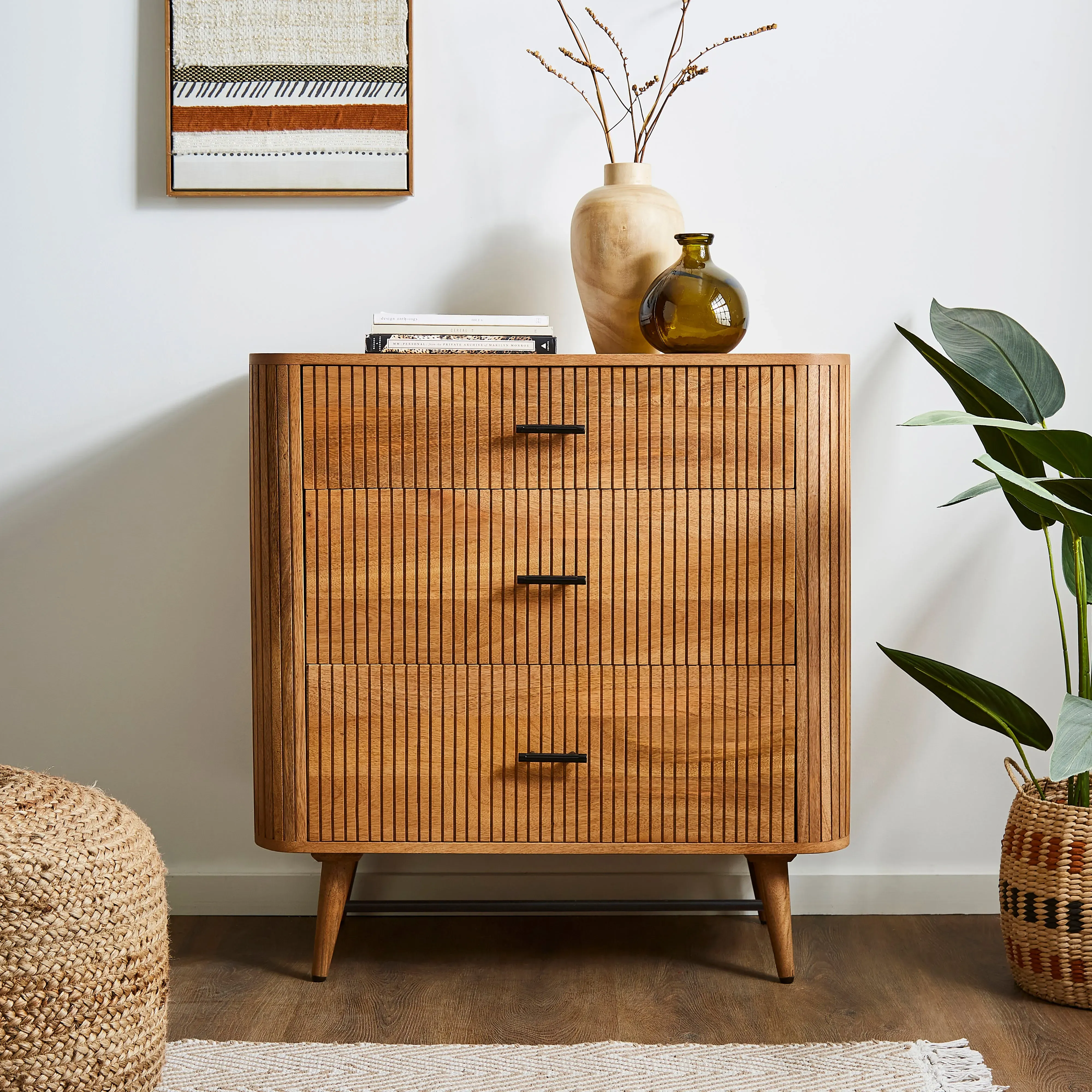 leona-3-drawer-chest-mango-wood-brown image